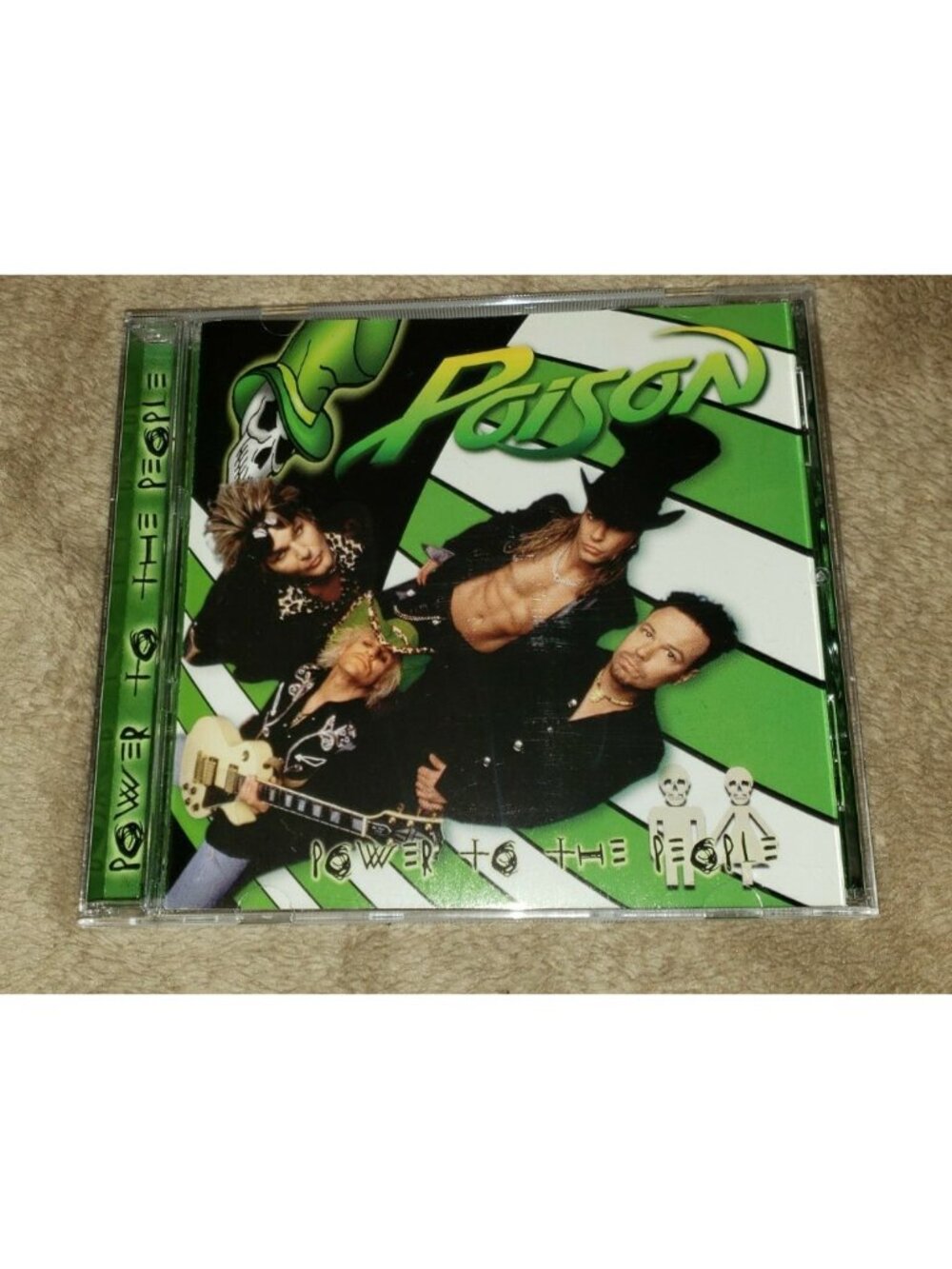 POISON cd  POWER TO THE PEOPLE  (CD, 2000) Bret Michaels